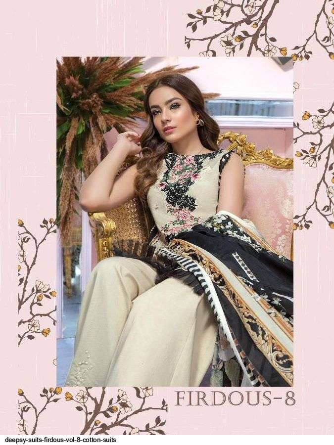 Firdous Vol - 8 By Deepsy Suits 